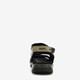 ECCO Off Road leren heren sandalen zwart groen