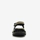 ECCO Off Road leren heren sandalen zwart groen