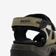 ECCO Off Road leren heren sandalen zwart groen