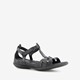 ECCO Flash leren dames sandalen zwart