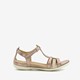 ECCO Flash leren dames sandalen goud