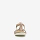 ECCO Flash leren dames sandalen goud
