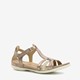 ECCO Flash leren dames sandalen goud