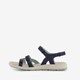 ECCO Cruise II leren dames sandalen blauw