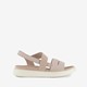 ECCO Yuma leren dames sandalen roze