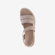ECCO Yuma leren dames sandalen roze