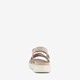 ECCO Yuma leren dames sandalen roze