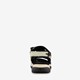 ECCO Offroad leren dames wandelsandalen beige