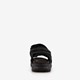 ECCO Onroads W leren dames wandelsandalen zwart