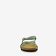Leren dames sandalen groen