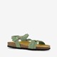 Hush Puppies leren dames sandalen groen