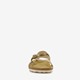 Leren dames sandalen beige