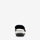 Dames slippers zwart wit