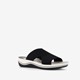 Dames slippers zwart wit