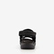 ECCO Onroads leren heren wandelsandalen zwart