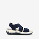 Dames sandalen met elastische bandjes