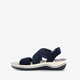 Dames sandalen met elastische bandjes