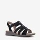 Softline dames sandalen met zilverkleurige knopen