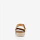 Dames sandalen cognac