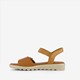 Dames sandalen cognac
