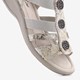S dames sandalen grijs