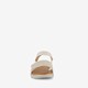 Dames sandalen beige goud