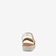 Dames sandalen beige goud