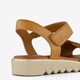 Dames sandalen cognac