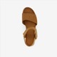 Dames sandalen cognac