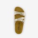 Dames bio slippers goud
