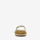 Dames bio slippers goud