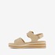 Dames sandalen beige bruin