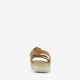 Dames sandalen cognac