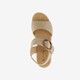 Dames sandalen beige bruin