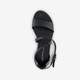 Dames sandalen zwart