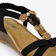 Dames sandalen met lage sleehak