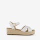 Dames espadrilles wit