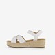 Dames espadrilles wit