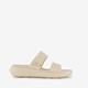 Dames slippers beige