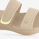 Dames slippers beige