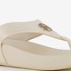 Dames teenslippers beige