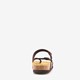 Dames bio slippers croco brons