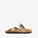 Dames bio slippers croco brons