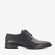 Leren heren veterschoenen zwart