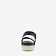 Dames sandalen met gouden details