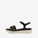 Dames sandalen met gouden details