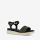 Dames sandalen met gouden details