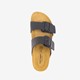 Dames bio slippers zwart
