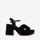 ONLY Shoes dames sandalen met hak zwart