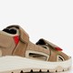 Leren dames sandalen beige